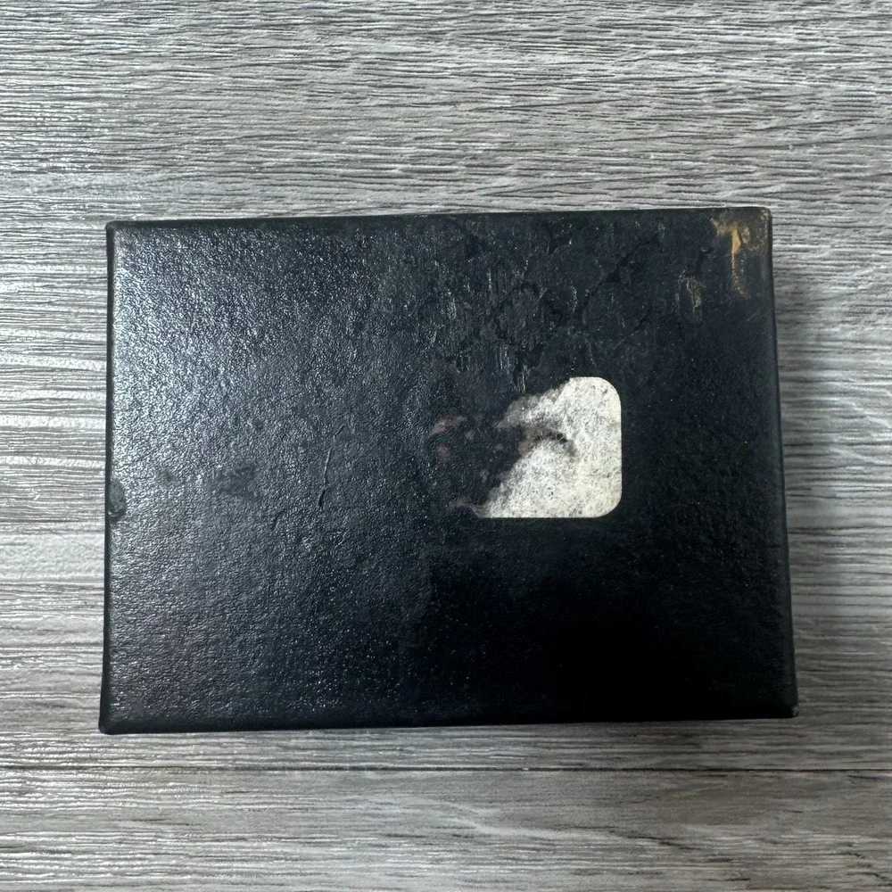 Vintage Colibri Dollar Sign Money Clip Gold Tone Made USA Original Box